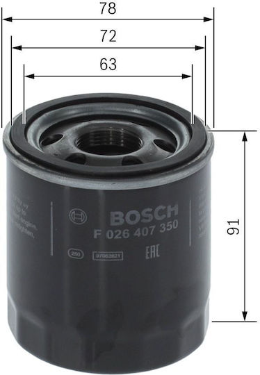 Bosch Oil Filter F 026 407 350