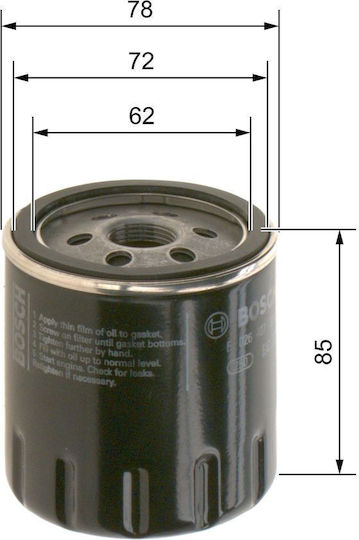 Filtru De Ulei Bosch F 026 407 300