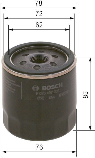 Filtru De Ulei Bosch F 026 407 202