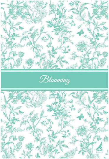 Aigaio Spiral-Schulheft Blooming 1 Schulfachheft