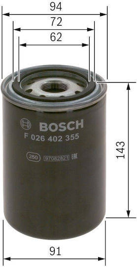 Bosch Fuel Filter F 026 402 355