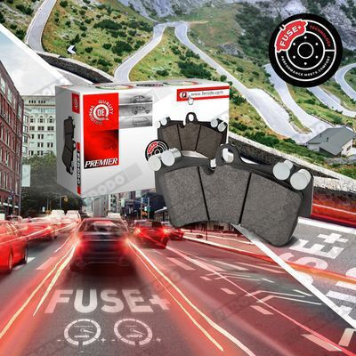 Ferodo Fdb4670 Комплект Спирачни Накладки Дискови Спирачки