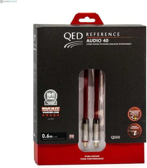 QED Reference Audio 40 Cable 2x RCA male - 2x RCA male 3m