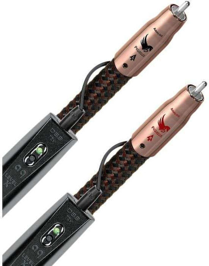 Audioquest Cablu RCA de sex masculin - RCA de sex masculin 0.6m