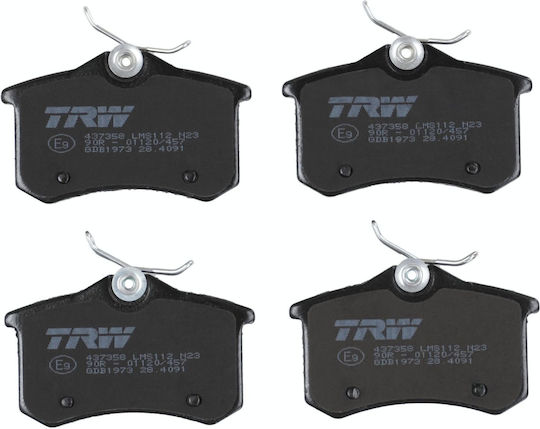 Trw Gdb1973 Brake Pad Set Disc Brake