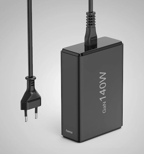 HAMA USB-C Laptop Charger 140W