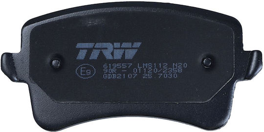 Trw Gdb2107 Brake Pad Set Disc Brake