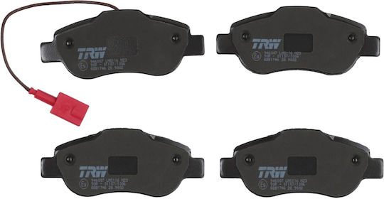 Trw Brake Pad Set Disc Brake Gdb1746