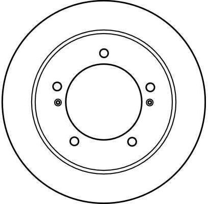 Trw Brake Disc Df2588