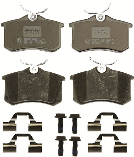 Trw Gdb1330 Brake Pad Set Disc Brake