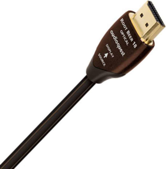 Audioquest Kabel HDMI-Stecker - HDMI-Stecker 15m Schwarz