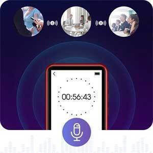 Joliker MP3 Player (32GB) with IPS Touch Screen 1.8" Red 764832274364