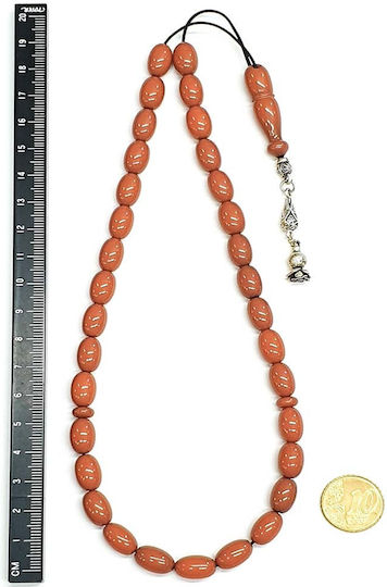 Sorgenperlen 33 Perlen Mastix Bakelite Kom12273