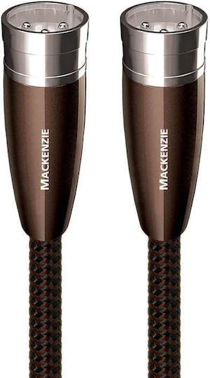 Audioquest Cable XLR male - XLR female Μαύρο 0.75m