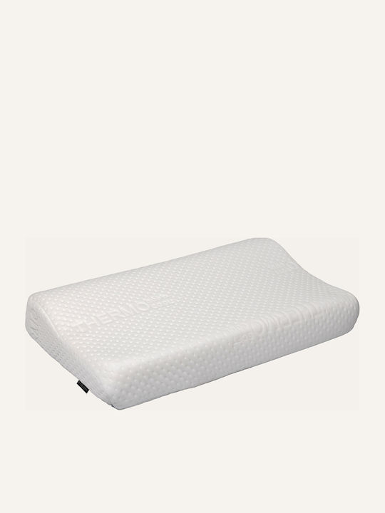 La Luna Relief Orthopedic Bed Pillow Memory Foam Anatomic 43x60x14cm