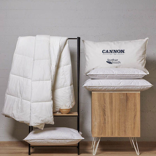 Cannon Feather Touch Feathered Bed Pillow 51x76cm