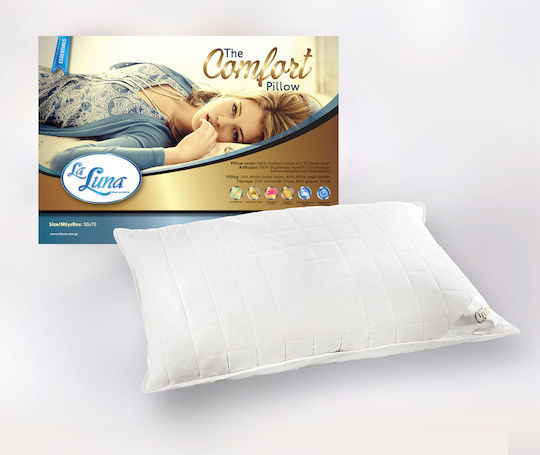 La Luna Comfort Feathered Bed Pillow 50x70cm