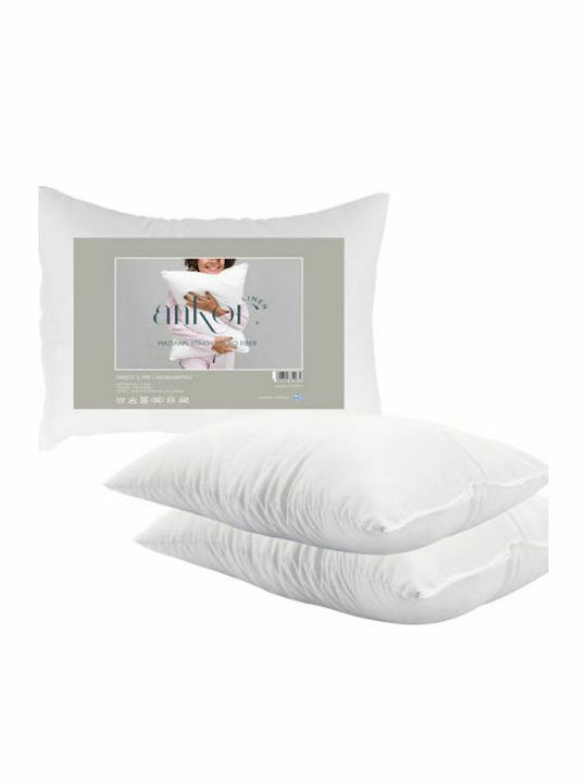 Ankor Μαξιλάρι Ύπνου Σιλικόνης 45x65cm 2τμχ