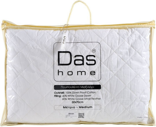 Das Home 1022 Elegantes Kopfkissen Gefiedert 50x70cm