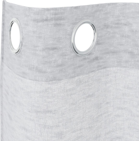vidaXL vidaXL Vorhänge mit Grommets Grau 140x225cm