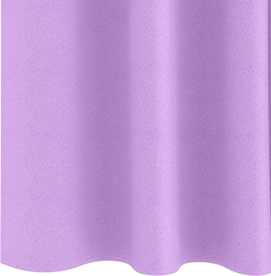 vidaXL Set Vorhänge mit Bleistiftfalten Lila 140x260cm