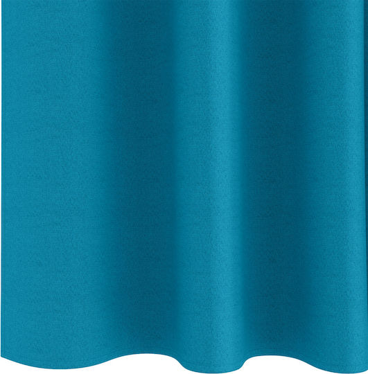 vidaXL Set Vorhänge mit Bleistiftfalten Türkis 140x245cm