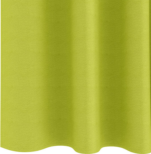 vidaXL Set Perdele cu Coafură Verzi 140x225 cm