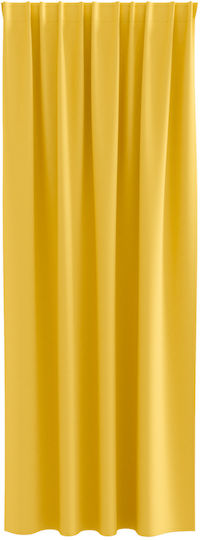 vidaXL Set Curtains With Yellow Tunnel 140x260cm