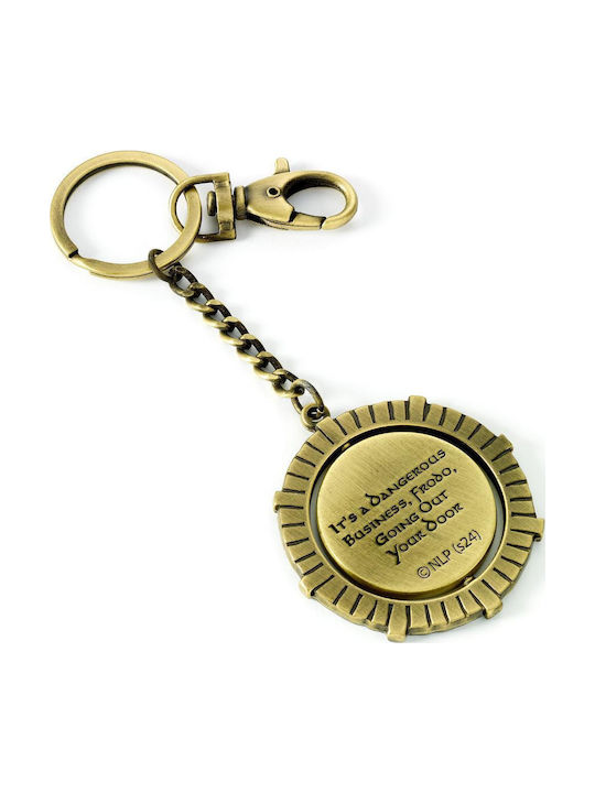 Lord Rings Hobbit Door Keyring