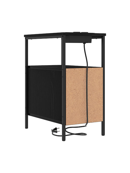 Nachttisch Black oak 30x48x61cm