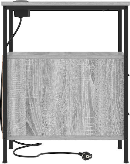 Комоди Дървени Grey Sonoma 2бр 30x48x61см