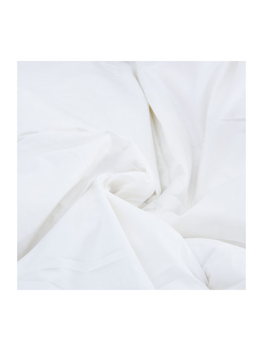 vidaXL Bettdecke Doppelbett Daunen 200x200cm White