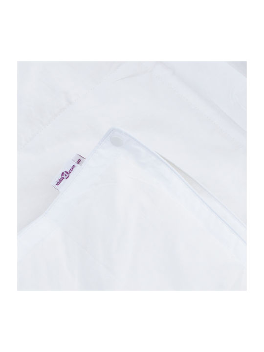 vidaXL Bettdecke Großes Doppelbett Daunen 220x240cm White