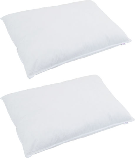 vidaXL Duvet Set Double 200x220cm White 3pcs