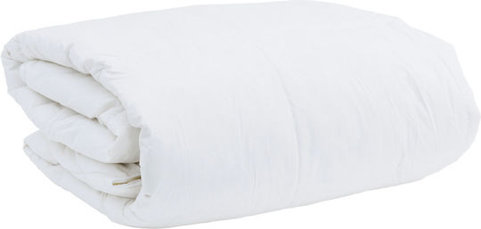 vidaXL Duvet Set Double 200x220cm White 3pcs