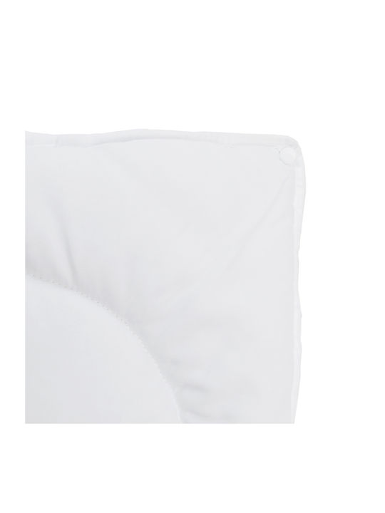 vidaXL Bettdecke Großes Doppelbett mit Microfiber-Füllung 220x240cm White