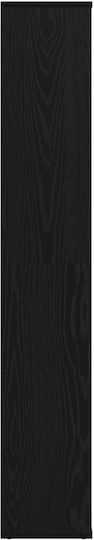 Black Oak Bookcase 100x24x140cm