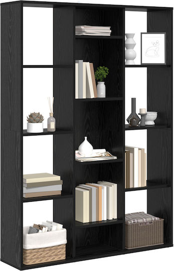 Black Oak Bookcase 100x24x140cm