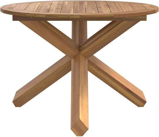 Masă Exterior Din Teak Teak 109x109x74cm