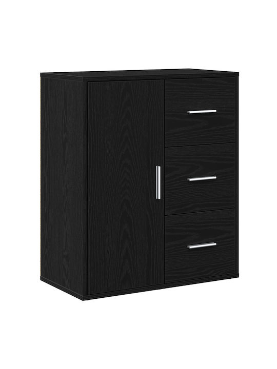 Bufet cu Sertare Black Oak 60x31x70cm