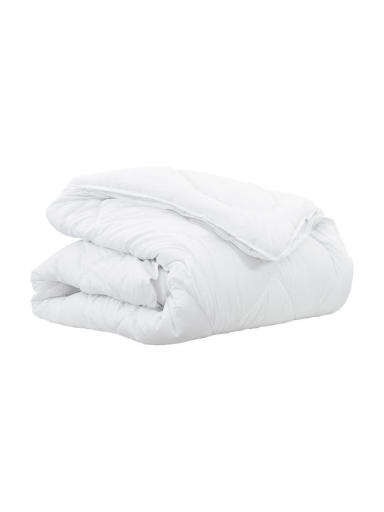 vidaXL King Size Blanket 260x220cm White