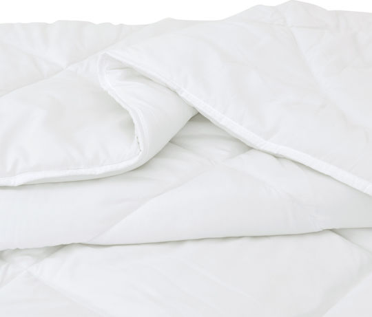 vidaXL Double Blanket 200x220cm White