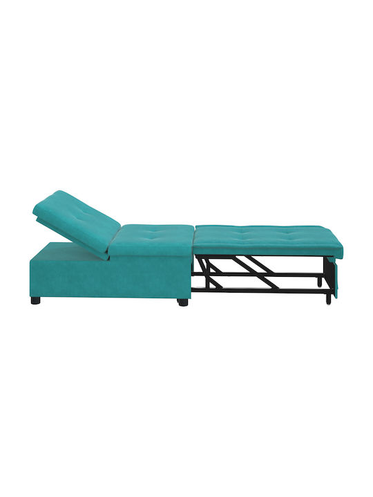 Relax Armchair Turquoise 191x67x82cm