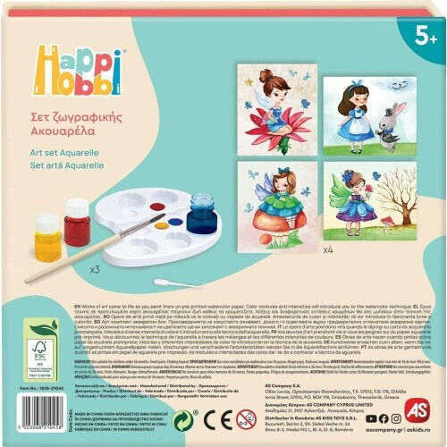 HappiHobbi Ζωγραφική Art Νεράιδες για Παιδιά 5+ Ετών