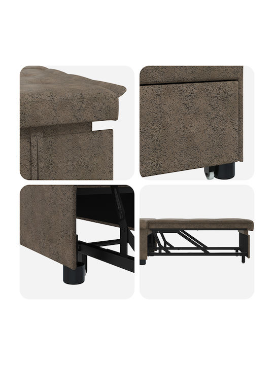 Fotoliu Pat Military Green 67x103x38cm