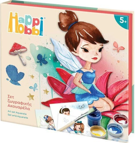HappiHobbi Ζωγραφική Art Νεράιδες για Παιδιά 5+ Ετών