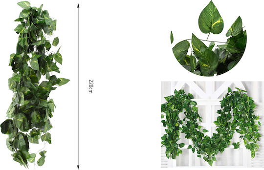 Frunziș Decorativ Artificial 220cm Verde Frunziș Decorativ Artificial 220cm Verde
