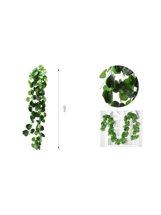 Artificial Decorative Foliage 220cm Green