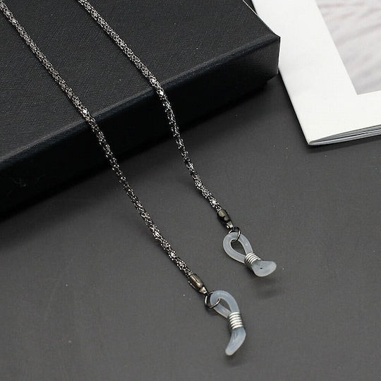 Brillenkette & Masken 2mm Graphit