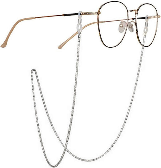 Eyeglass and Mask Chain 2mm Silver